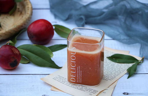 夏日自制桃子冷饮，健康美味无添加